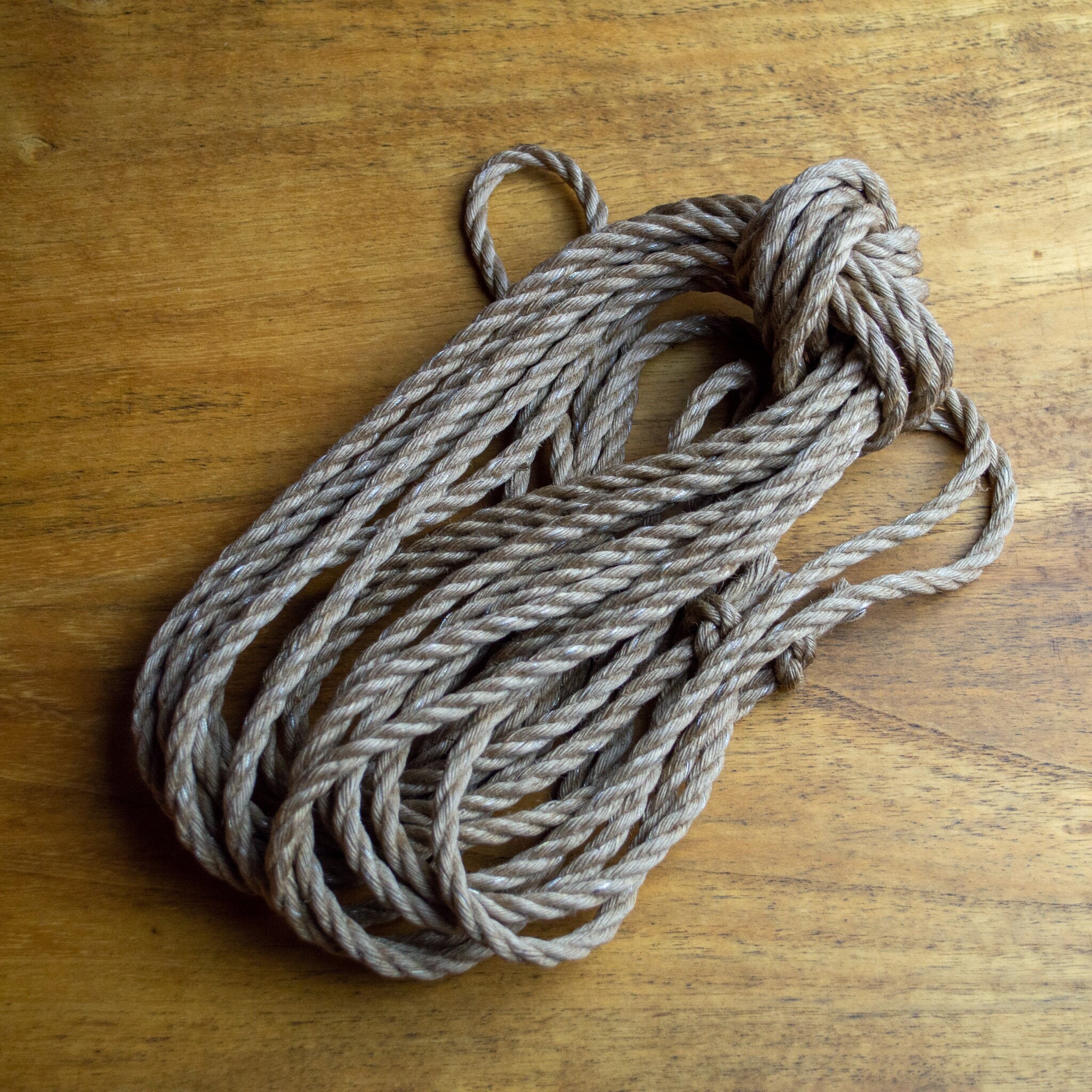 Hand Made CONDUCTIVE Jute Rope for Shibari / Kinbaku Etsy