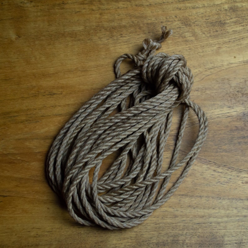 Hand Made Jute Rope 6mm by 8m image 2