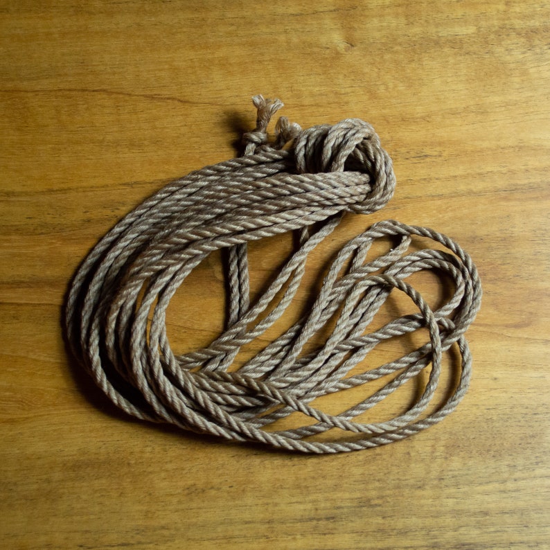 Hand Made Jute Rope 6mm by 8m image 1