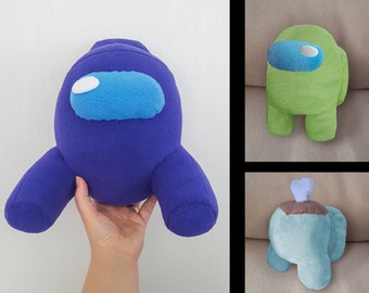 Among Us Custom Crewmate Plush Create Your Own Plush Doll Etsy