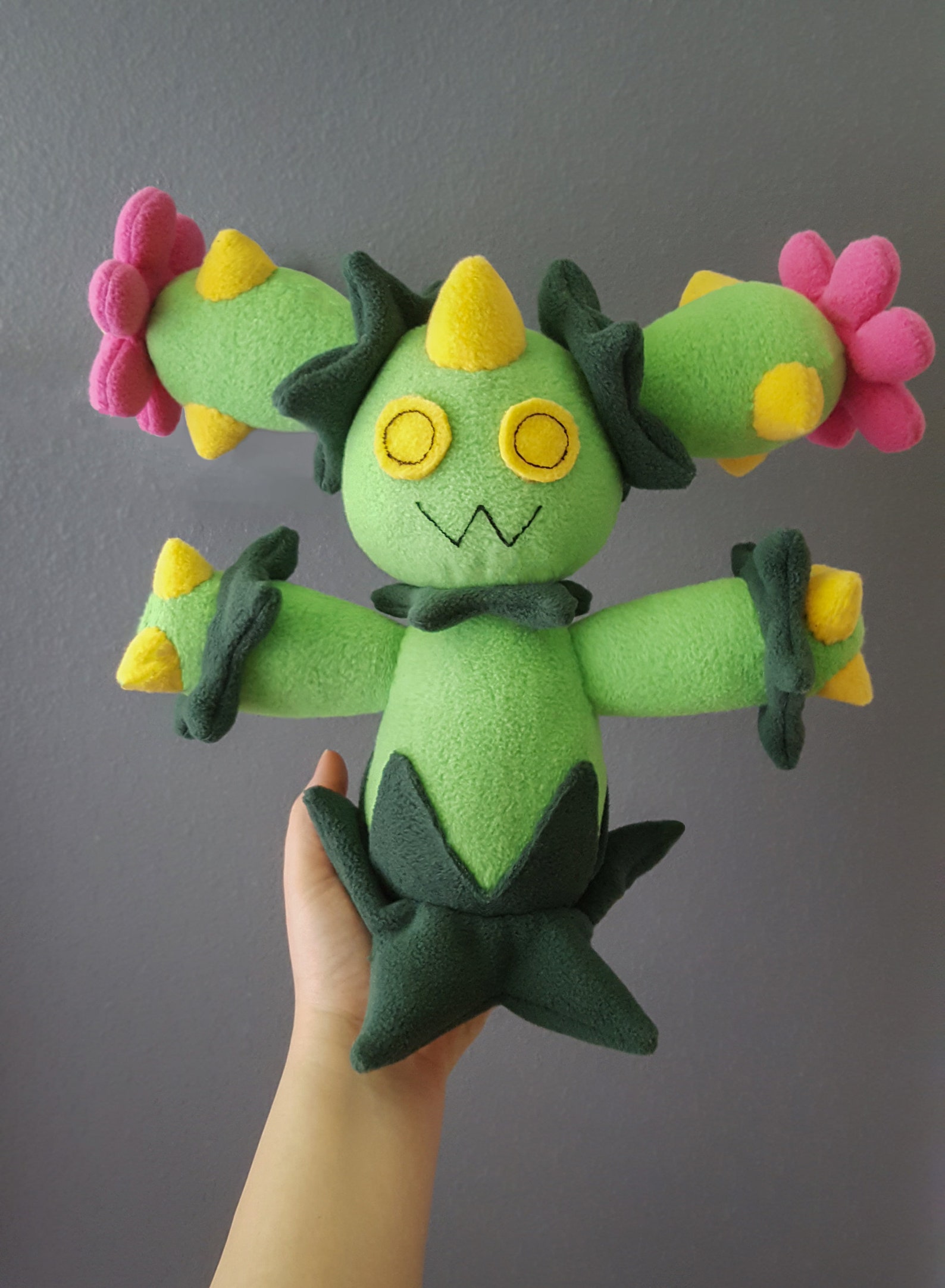 Custom Maractus Pokemon Plush Custom Plush Pokemon | Etsy