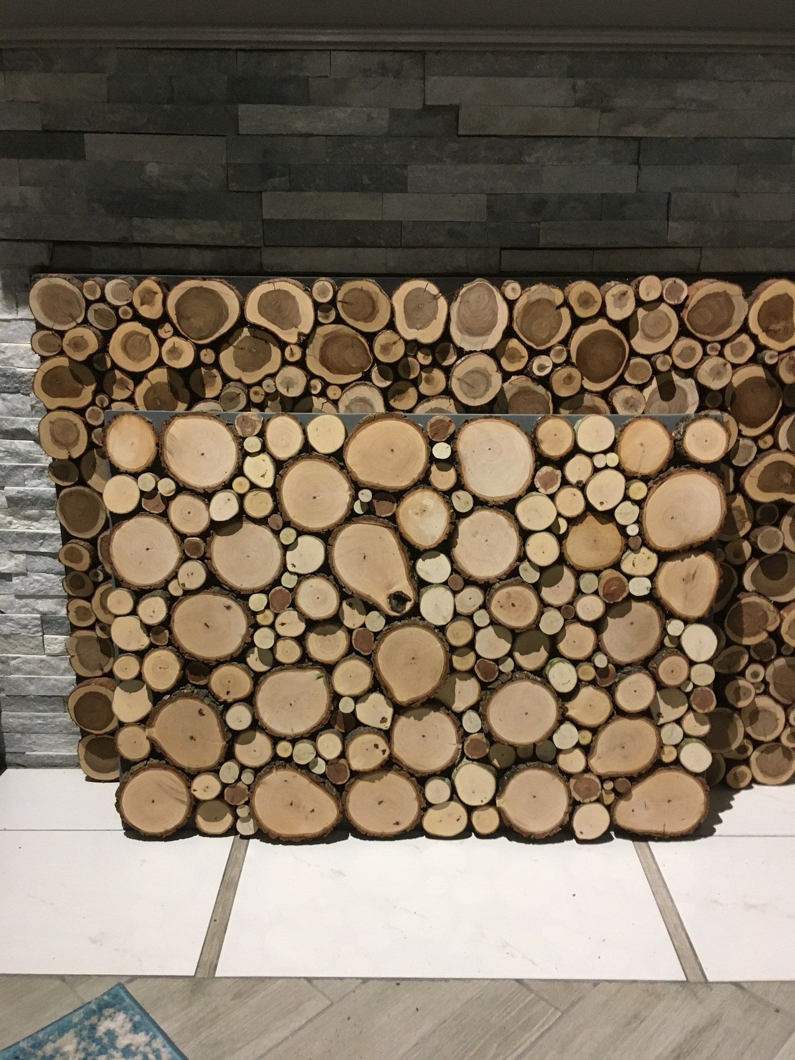 Fireplace Cover Screen Insert Etsy