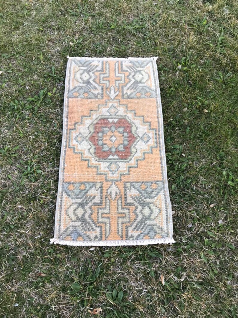 Getragen T U00fcrkischen Teppich 1 4 X 2 7 Matten Jahrgang