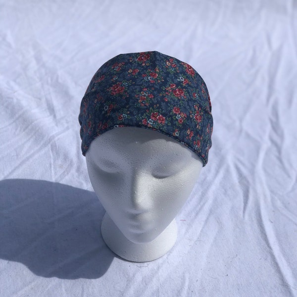 Extra Wide Cotton Headband, Bandanna Style Head Band, BOHO headband