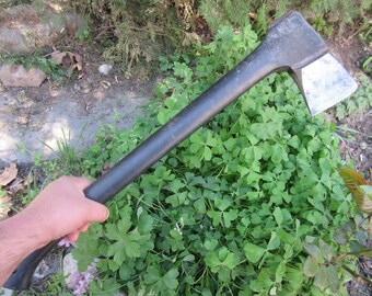 Vintage Fiskars Spaltaxt: Finnischer Stahl Kopf, Fiber Griff