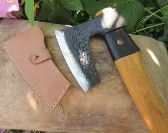 手鍛造高炭素鋼トマホーク斧：ブッシュクラフトキャンプ用手斧 - Etsy 日本