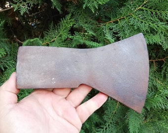 Machado de lâmina antiga Helko Werk: Tomahawk forjado à mão, ferramenta alemã