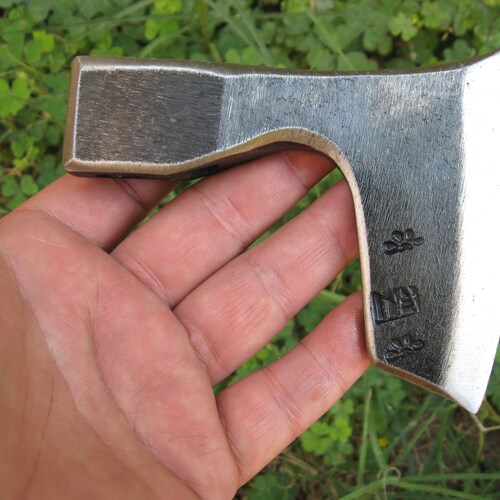 Handmade Viking Style Steel Sickle Blade Blank Axe Head Etsy