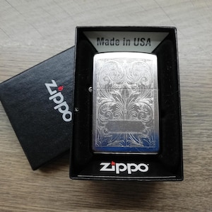 Vintage Very Rare 2003 Europa Special Limited Edition Venetian Zippo Lighter Advertising Promo Spirit Of Marlboro Country “Days end Gear“