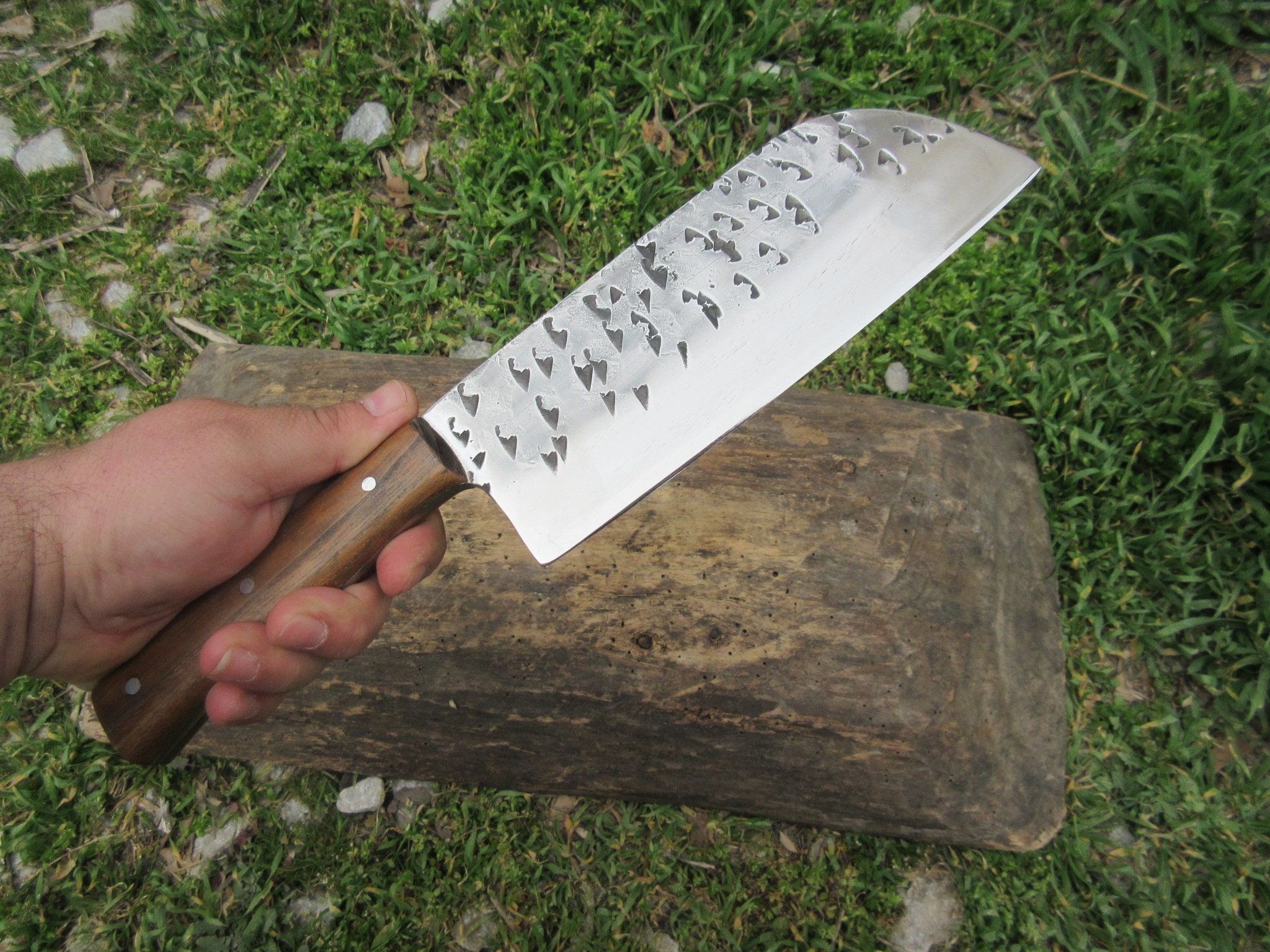 Almazan Handmade Knife Chef Knife Kitchen Cooking Blade Meat Etsy