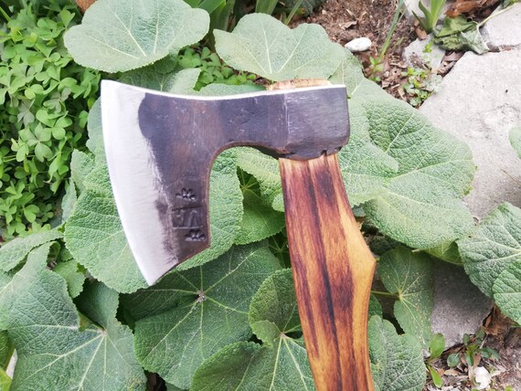 Hâche de camping en acier au carbone forgé hache viking