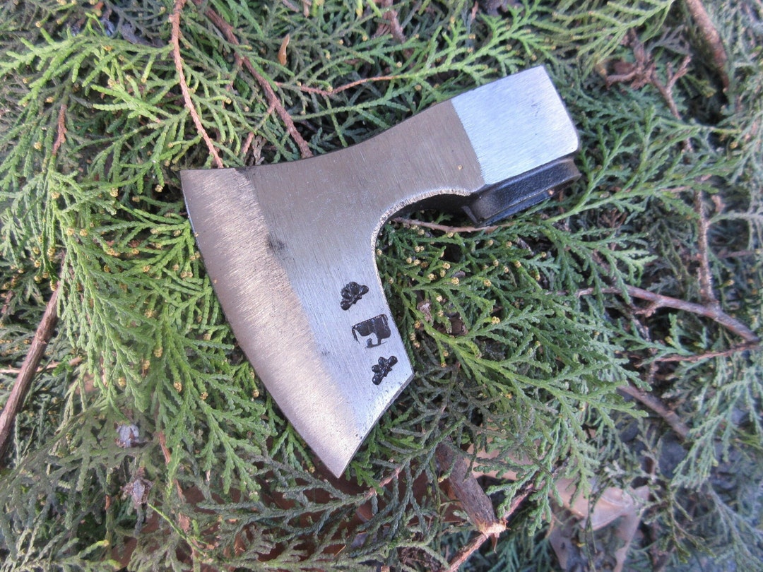 TÊTE DE HACHE vintage et médiévale en acier au carbone forgé à la main