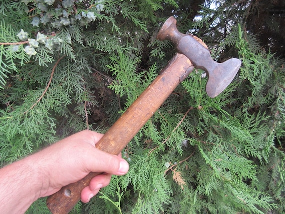 Tête De Hache Viking Forgée Main – Acier Carbone, Tomahawk Intégral, Finition Vernie