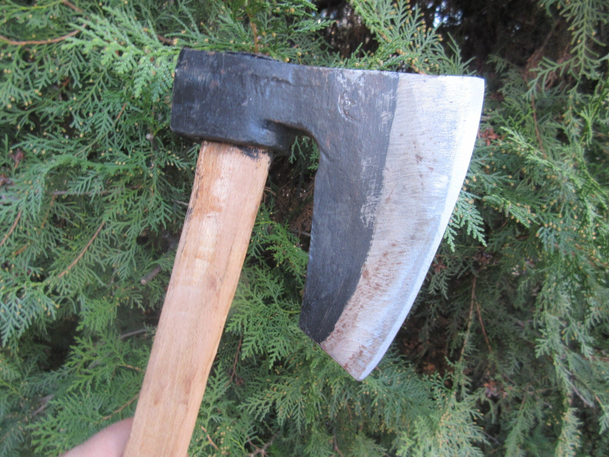 会津　左重延　寸六　台付鉋　中古　ref 145 Vintage Old Rare Communist Era 1,63 Lbs/ 0.740 Kg. Hand