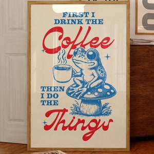 Decoração de parede de cozinha, mas primeiro arte de café, arte de bar de café, arte de estação de café, arte de parede para impressão de bar de café, arte de apartamento para homens