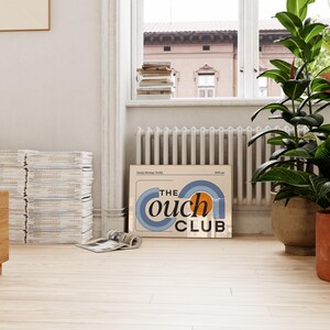 The Couch Club Wall Art, Digital Download