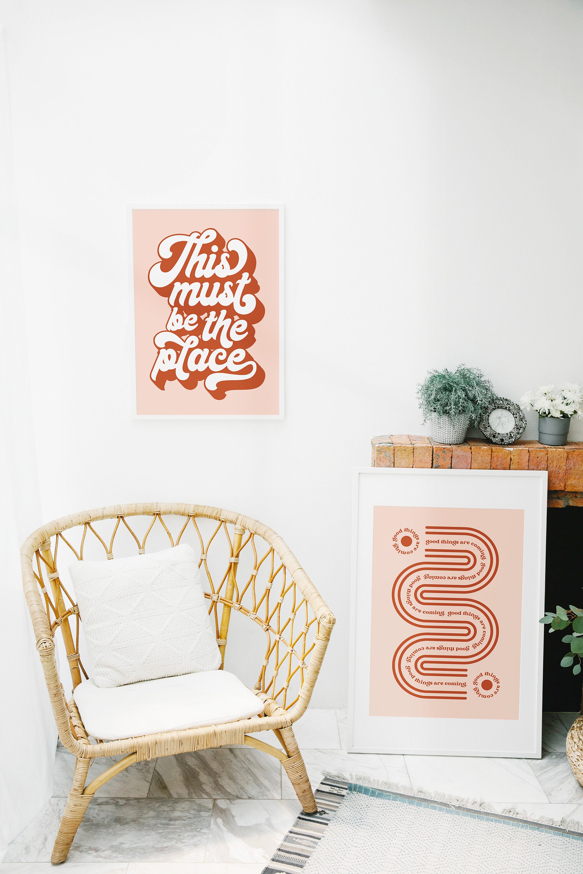 Talking Heads Poster This Must Be the Place Talking Heads Etsy