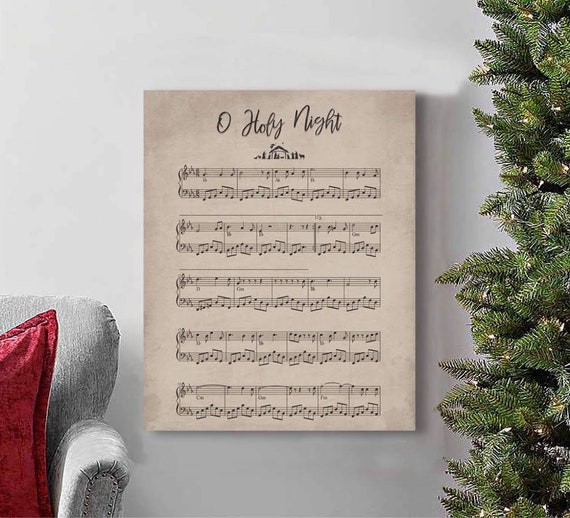  O Holy Night Christmas Carol Music Song Lyrics Text Gift  Sweatshirt : Clothing, Shoes & Jewelry