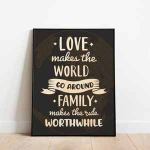 Family Love Art Print