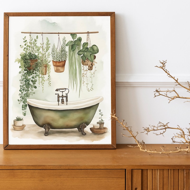 Wall Art Bathroom - Etsy