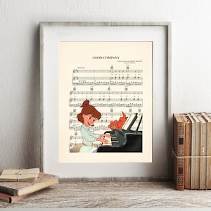 Oliver and Company Jenny and Oliver Good Company Nuty Wydruk artystyczny