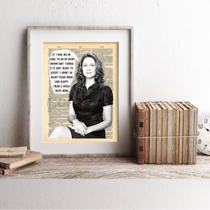 The Office Pam Beesly Dictionary Art Print