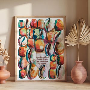 Therapie Zitat Poster, Beratung Raum Kunst, ich bin nicht das, was mir passiert ist, psychische Gesundheit positive Dekor