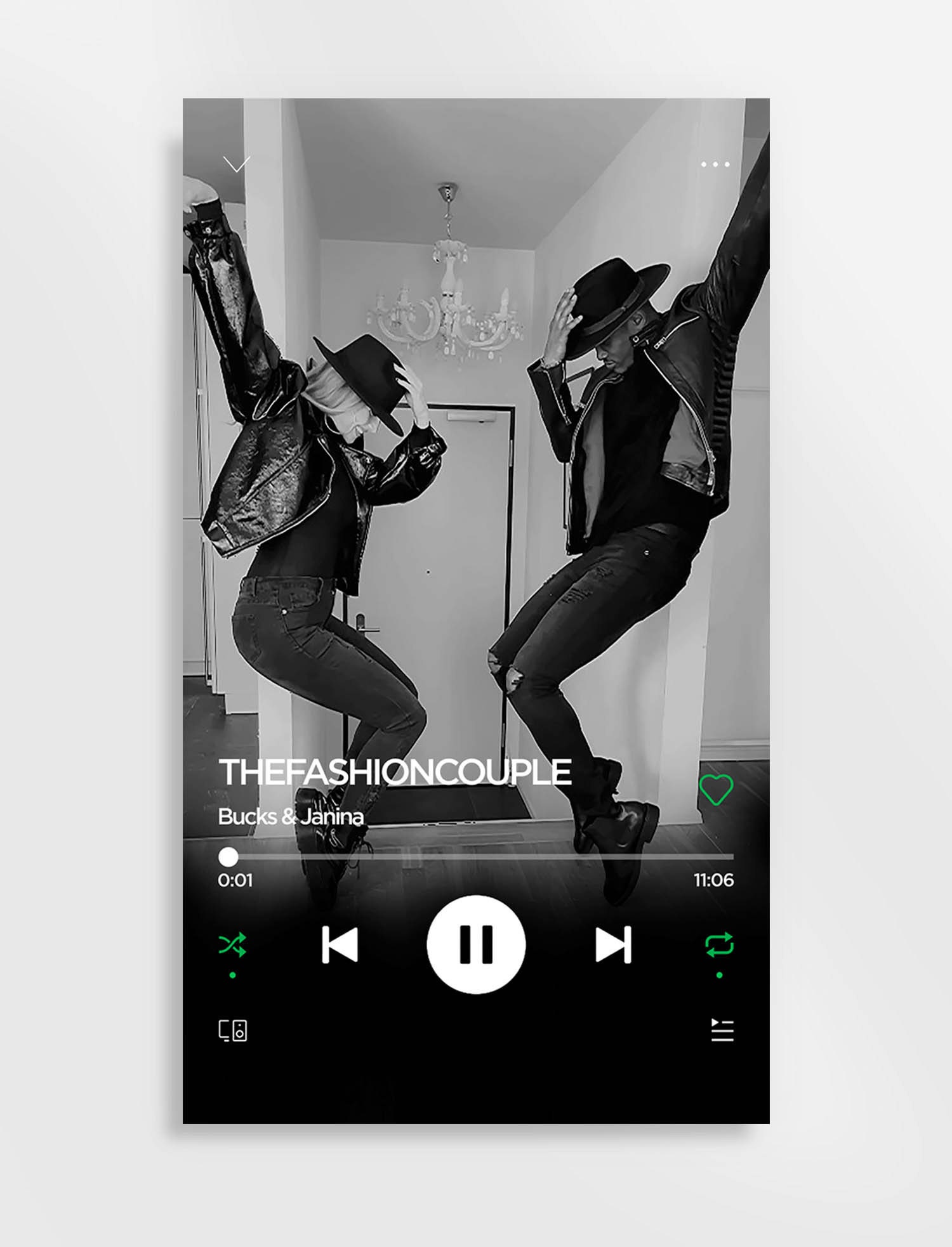 Spotify Couple Picture Full Image Canvas Art Etsy