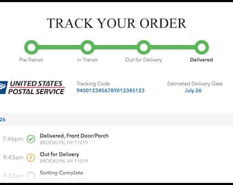 Tracking For My Order for Your ARWENPRINTS Order