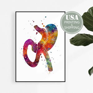 Mini Gastric Bypass Surgery Watercolor Art Print, Weight-loss Surgery Colorful poster, Doctor Surgeon Office Wall Decor, Ships from USA
