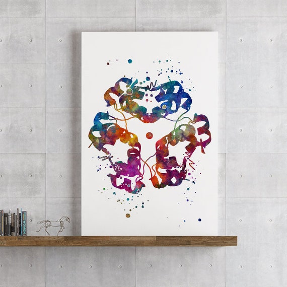 Endocrinologist Office Wall Art Endocrinology Art Diabetes Etsy