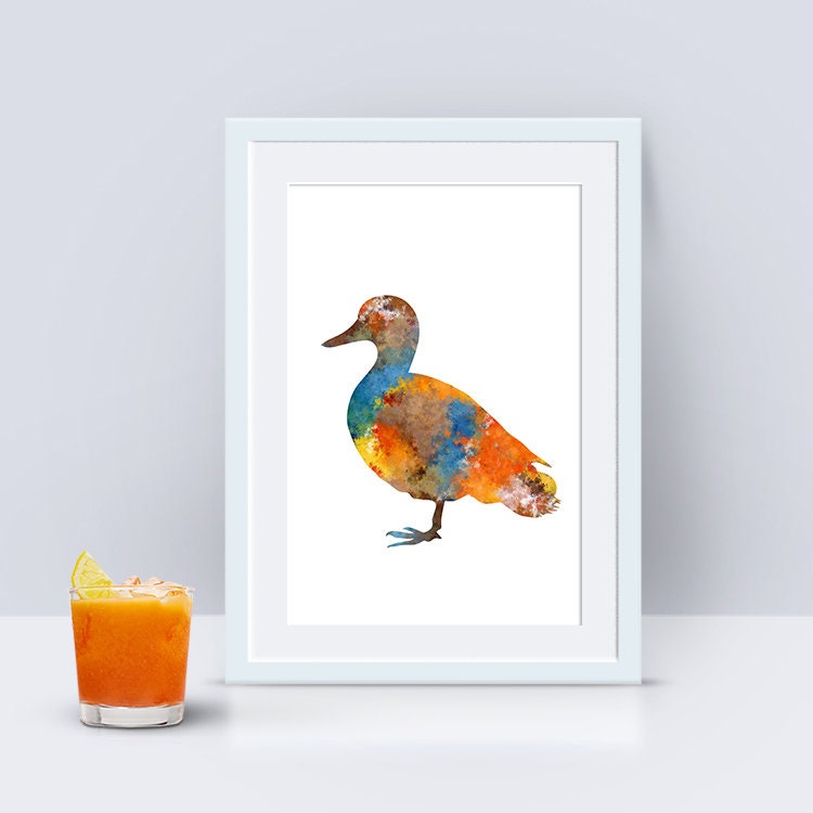 Duck Farmhouse Kitchen Decor Duck Wall Art Nursery Decor Duck Etsy UK