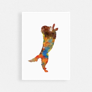 Dog Watercolor Print For Nursery Decor, Dog Art for Kids Bedroom Decor, Farmhouse Decor