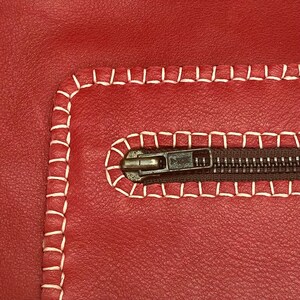 Red Urban Backpack Large Secure Backpack Safe Travel Backpack Unique ...