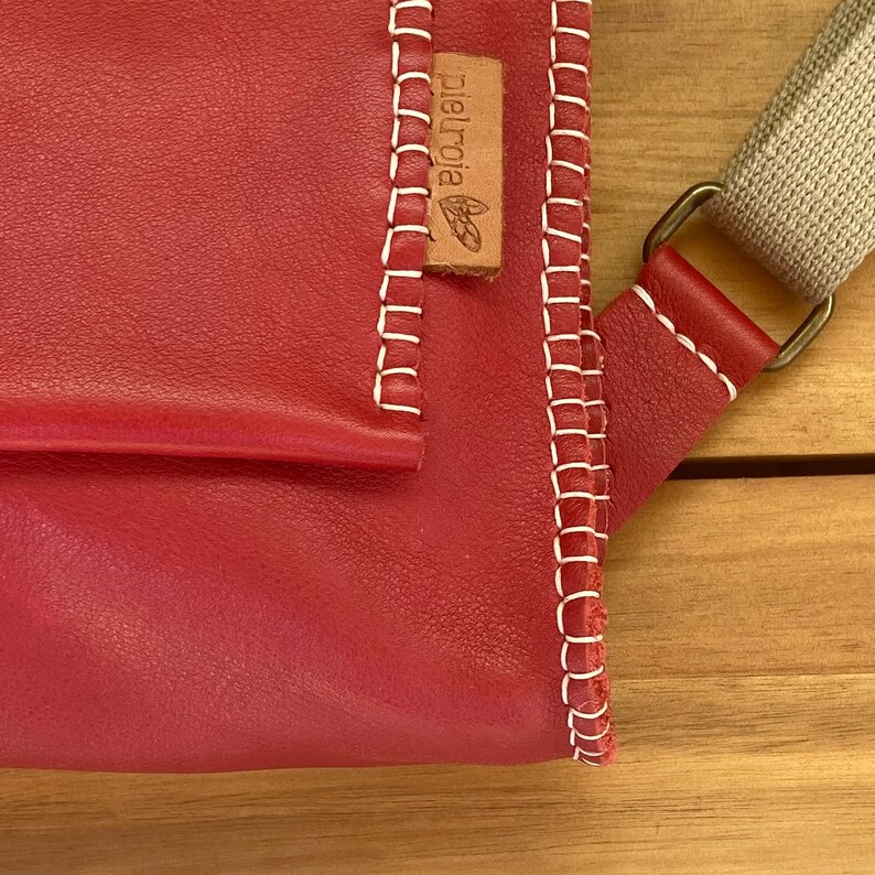 Red Urban Backpack Large Secure Backpack Safe Travel Backpack Unique ...