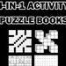 Digital Download 100 Printable Activity Puzzles for Adults &amp; Kids, 4-in ...