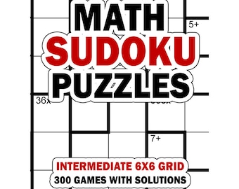 sudoku 6x6 etsy