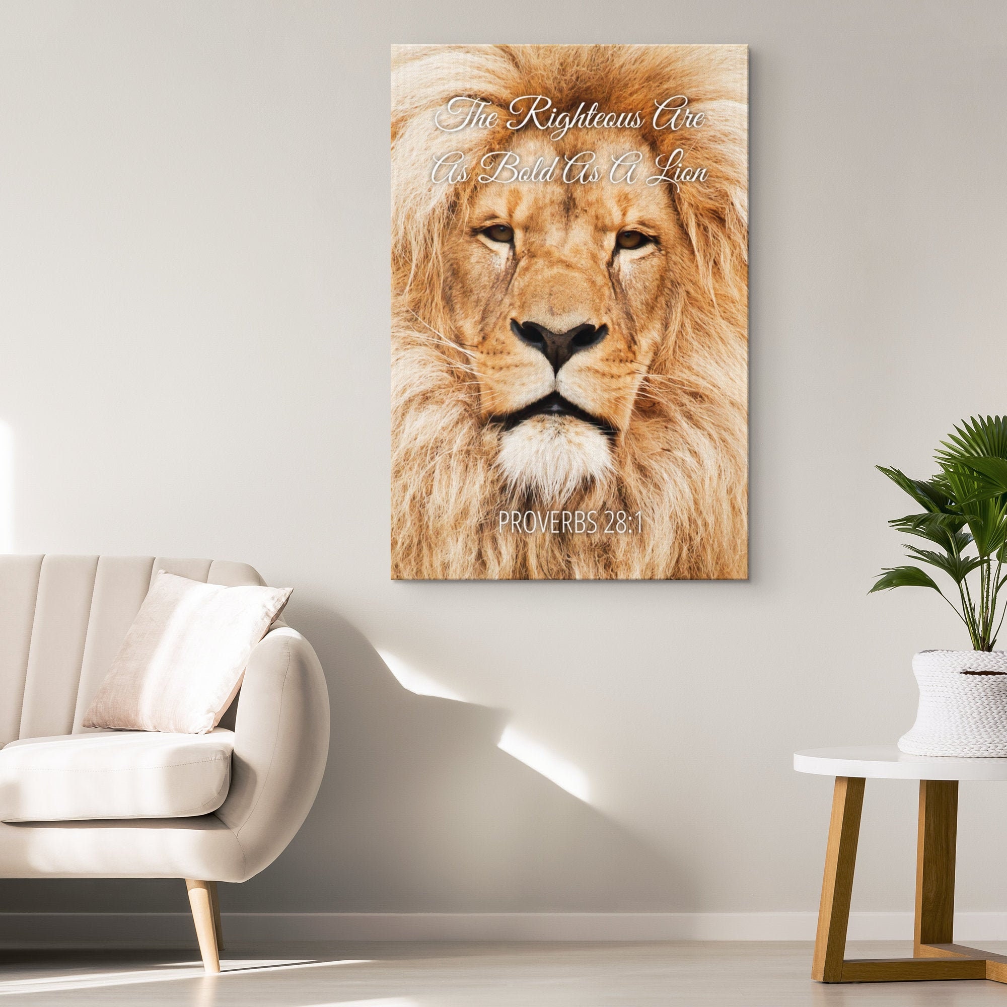 Christian Wall Art Bible Verse Scripture Quotes Canvas the - Etsy