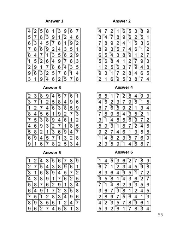 Math Sudoku Puzzles: Easy 4x4 Grid: 300 Games With Solution: Fun Arithmetic  Logic Puzzle Games to Practice Your Addition, Subtraction, Multiplication