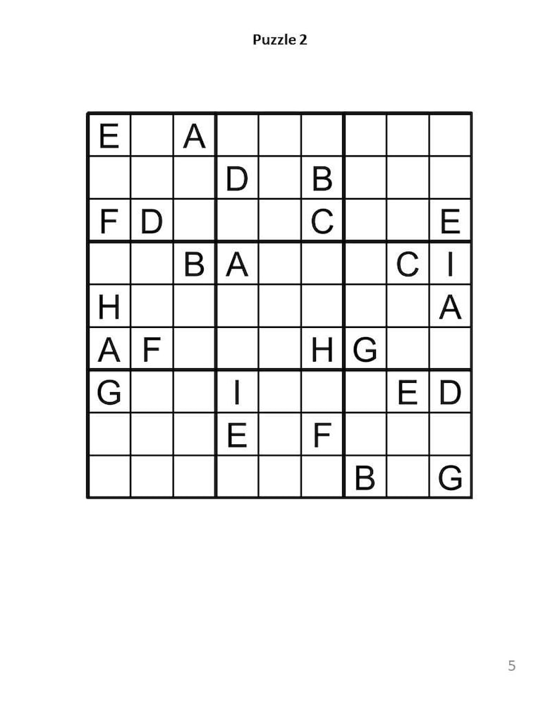 digital download 100 printable word sudoku puzzles for etsy