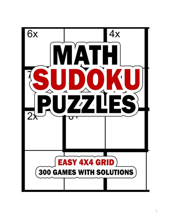 Sudoku 4x4, no hints, easy