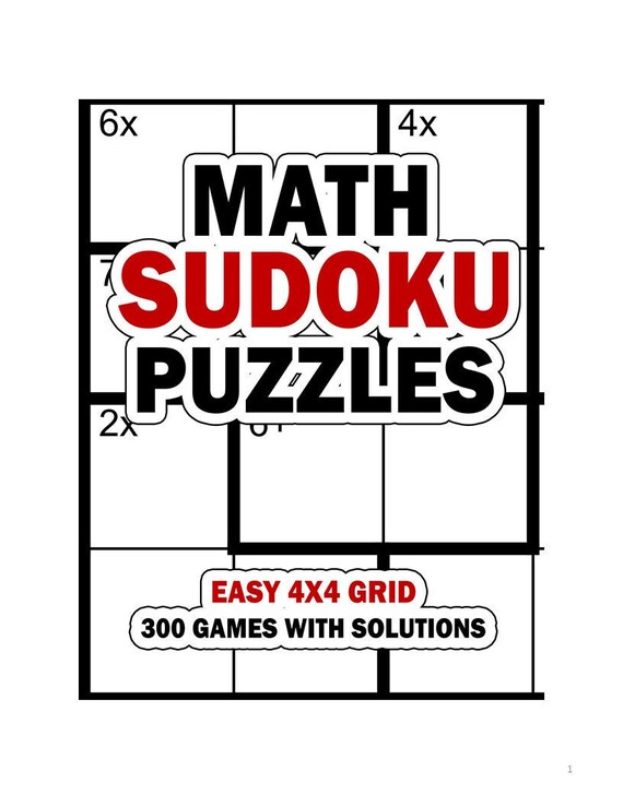 Hello My Sudoku: 4x4, 6x6, 8x8, & 9x9 Puzzle Grids 200 Challenging Fun  Brain Teasers and Logic Puzzle Games for Smart Kids (Paperback) 