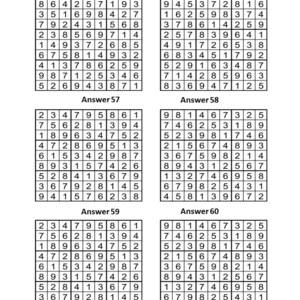 Digital Download 100 Printable Activity Puzzles for Adults &amp; Kids, 4-in ...