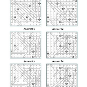 Digital Download 100 Printable Activity Puzzles for Adults &amp; Kids, 4-in ...