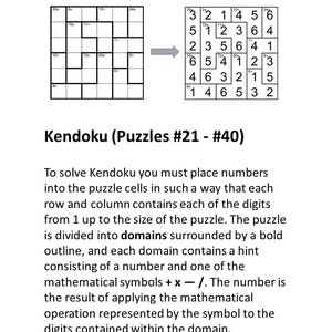 Digital Download 100 Printable Logic Puzzles for Adults Sudoku Digital Download 100 Printable Logic Puzzles for Adults Sudoku
