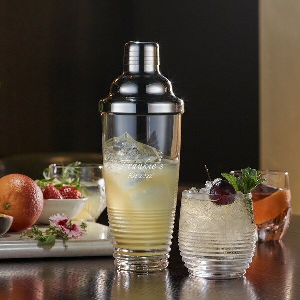 Personalized Cocktail Shaker Etsy