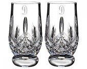 Waterford Personalized Lismore 5.5oz Footed Tasting Tumblers, Set of 2
