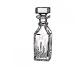 Waterford Lismore Connoisseur 15.5oz Square Decanter with Stopper Custom Barware Personalized Decanter Engraved Carafe