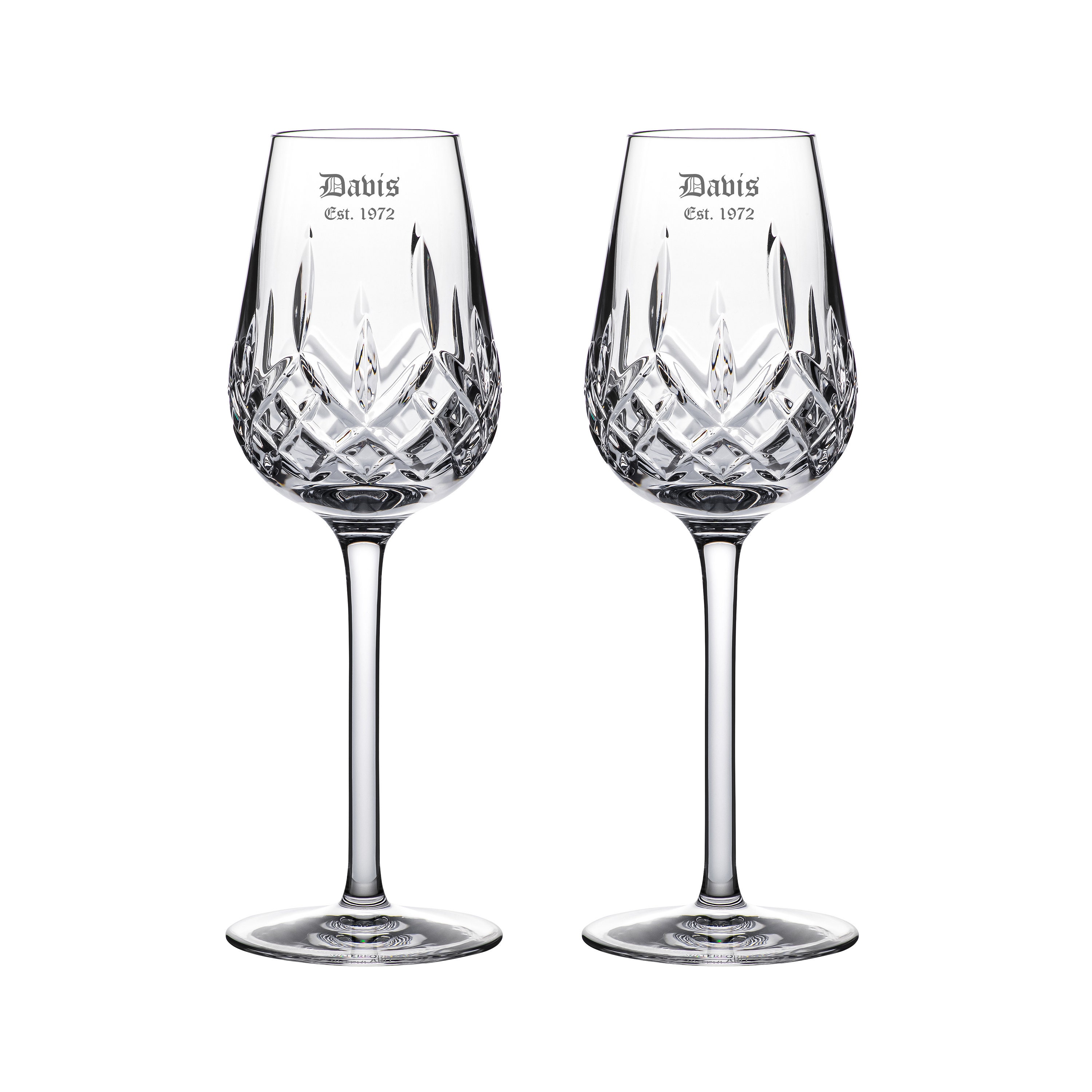 Waterford Crystal Lismore Connoisseur Set of 2 Cognac Glasses