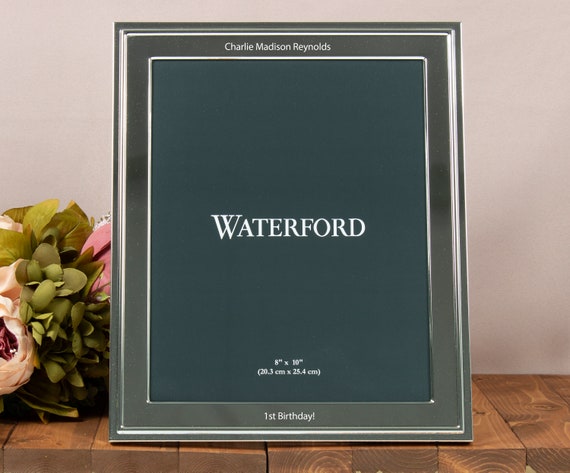 Waterford Classic Personalized 8x10 Picture Frame Custom Engraved